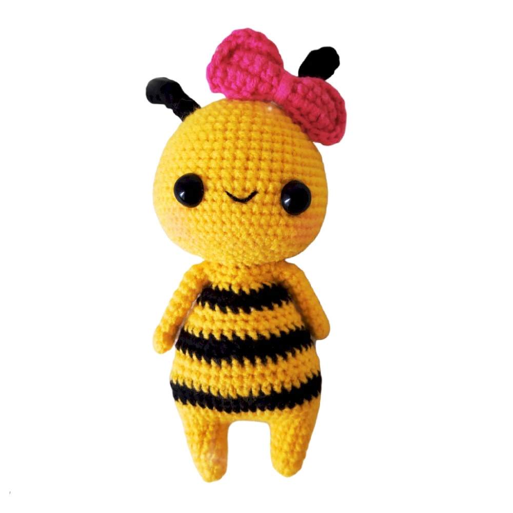 عروسک بافتنی مدل زنبور کوچولو  کد 60216