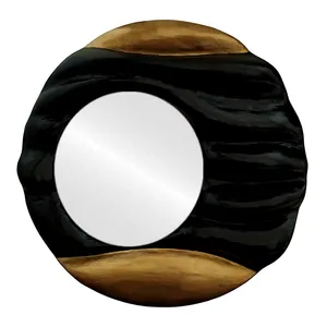 آینه دیواری مدل پاپیه ماشه کد 002