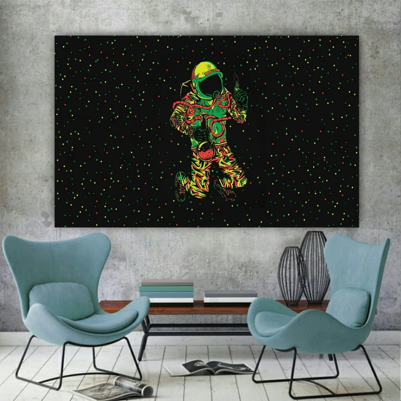 پوستر دیواری طرح فضانورد مدل ZB271