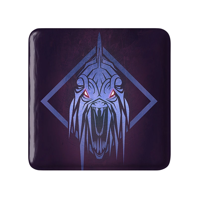 مگنت خندالو طرح بازی شکارچی هیولا (Monster Hunter) مدل مربعی کد 33202