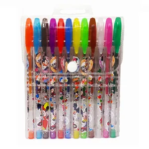 خوکار اکلیلی مدل glitter pen بسته 12 عددی