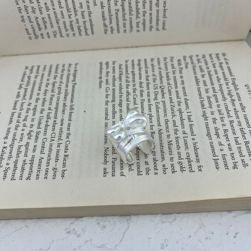 انگشتر زنانه مدل پاپیون کد R4619