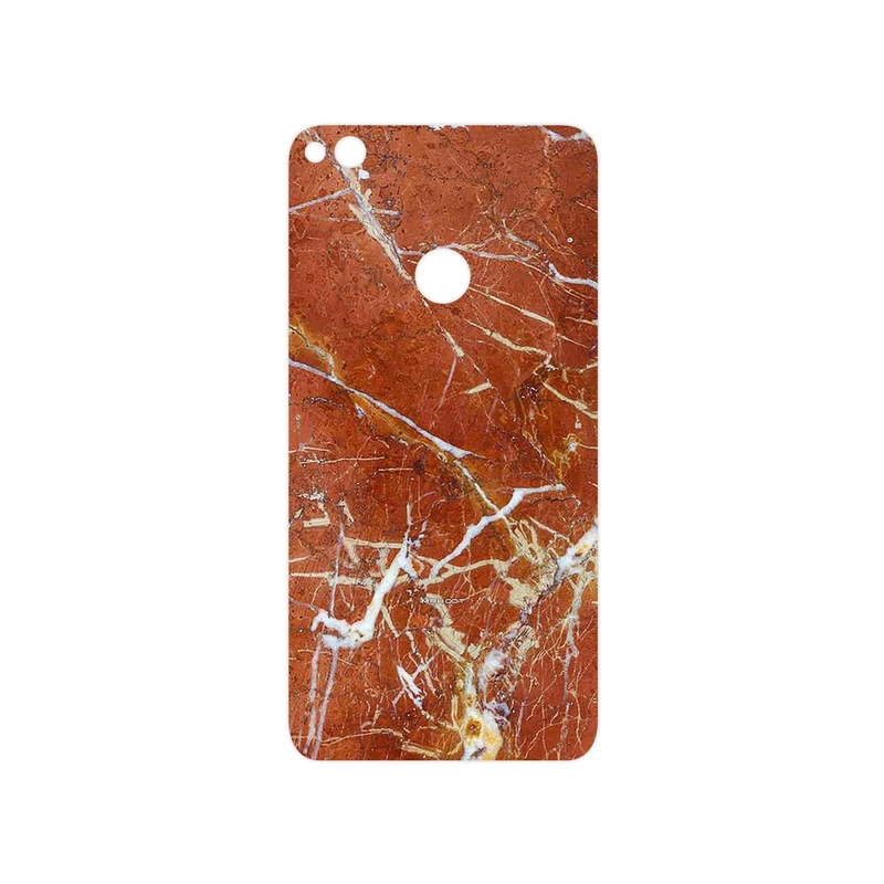 برچسب پوششی ماهوت مدل Red Marble مناسب برای گوشی موبایل آنر 8 Lite