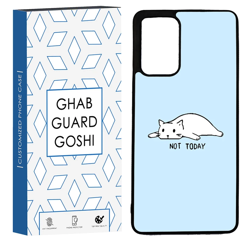 کاور قاب گارد گوشی طرح گربه کد TPU-002 مناسب برای گوشی موبایل سامسونگ Galaxy A72