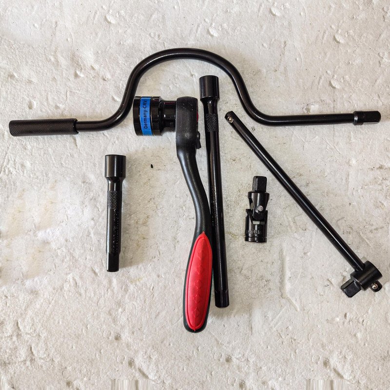 آچار سری بکس ریناس مدل RINAS - 24FULL CRV مجموعه 24 عددی