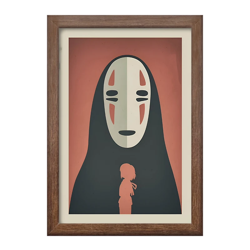 تابلو خندالو طرح انیمه شهر اشباح (Spirited Away) کد F3484