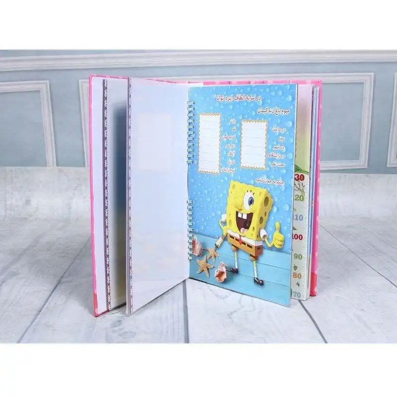 آلبوم خاطرات کودک طرح باب اسفنجی