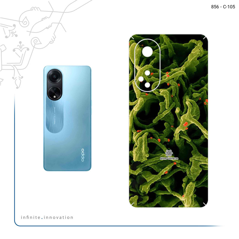 برچسب پوششی ماهوت مدل Atom Universe 2 مناسب برای گوشی موبایل اپو A98