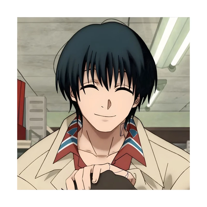 استیکر لپ تاپ و موبایل مدل انیمه طرح روزگار ساکاموتو کد 5585