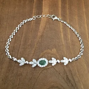 دستبند نقره زنانه  کد 3058