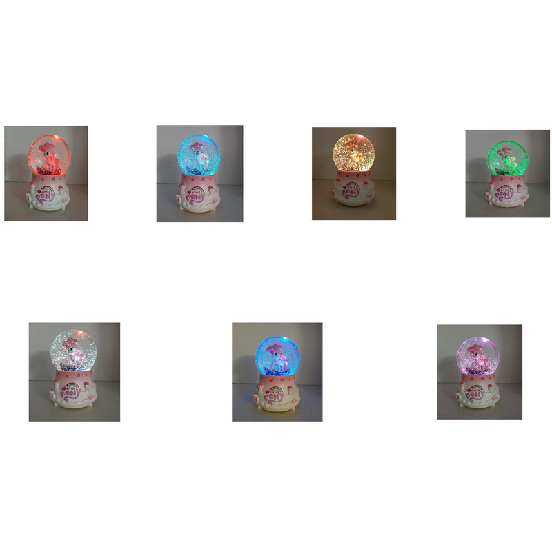 گوی موزیکال مدل پمپی طرح پونی دوست داشتنی