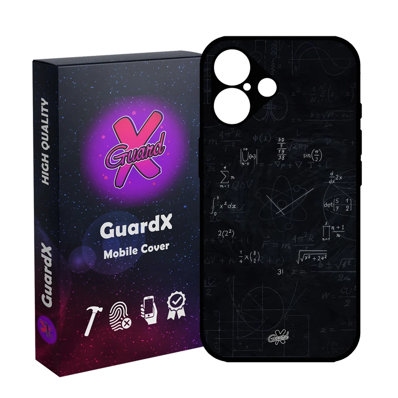 کاور گارد ایکس طرح ریاضی مدل 10631 مناسب برای گوشی موبایل اپل iPhone 16