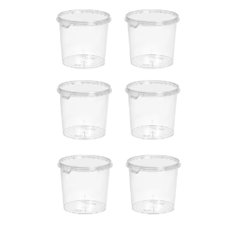 ظرف نگهدارنده مدل مایکروویوی کد 1000cc مجموعه 6 عددی