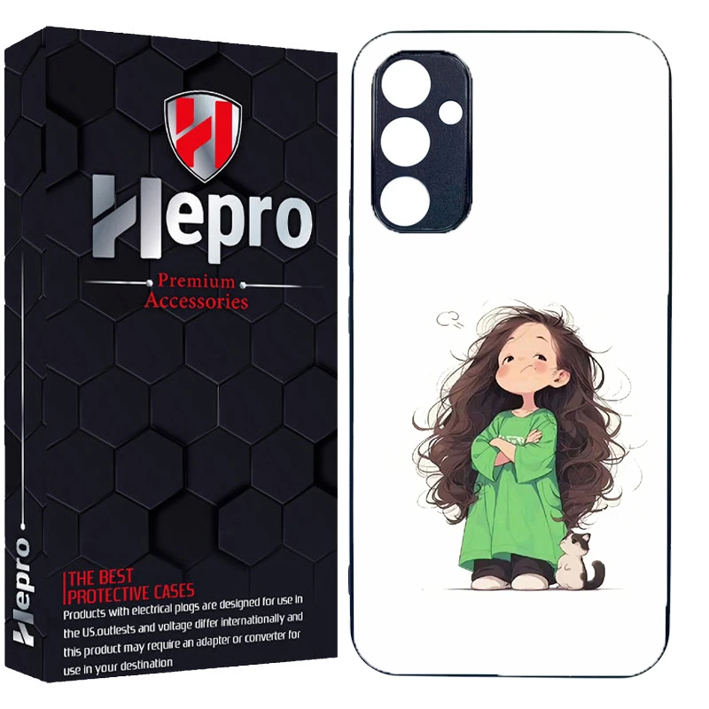 کاور هپرو طرح دخترانه کد TPU-856 مناسب برای گوشی موبایل سامسونگ Galaxy A14