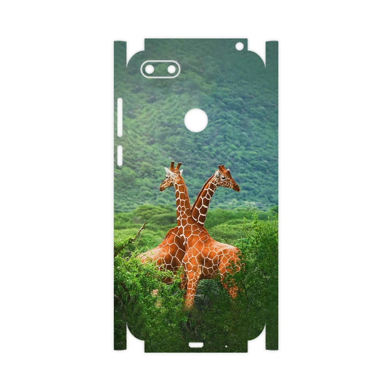 برچسب پوششی ماهوت مدل Giraffe-FullSkin مناسب برای گوشی موبایل موتورولا Moto E6 Play