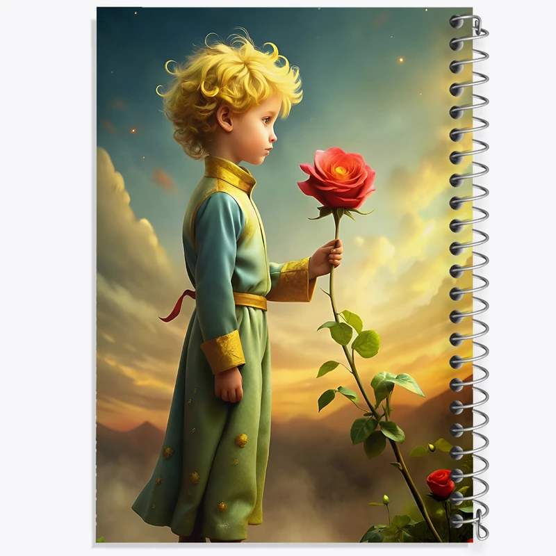 دفتر لیست خرید 50 برگ خندالو طرح شازده کوچولو کد N4635