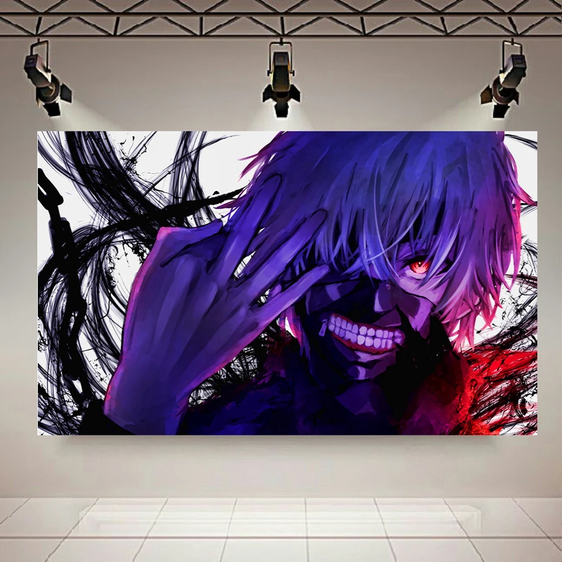 تابلو شاسی طرح انیمه Tokyo Ghoul مدل Kaneki Ken کد AR1145