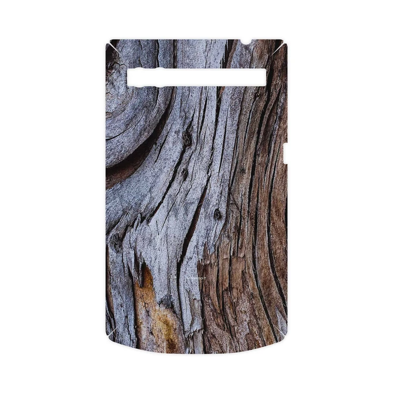 برچسب پوششی ماهوت مدل Wood Texture 7-FullSkin مناسب برای گوشی موبایل بلک بری P9983