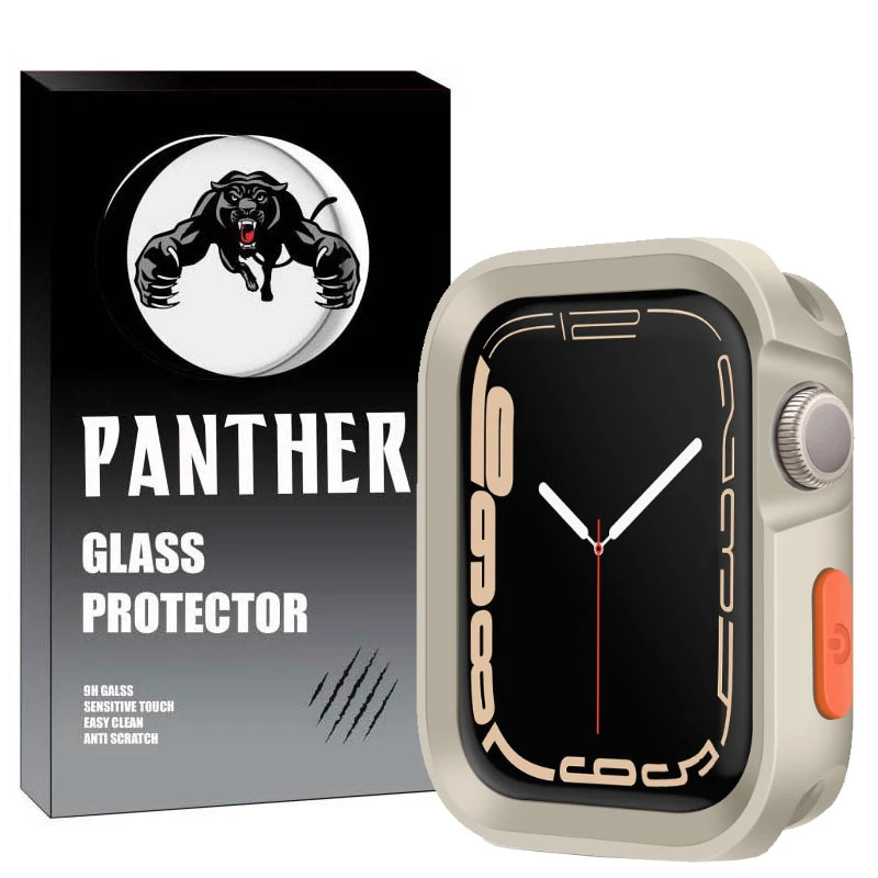  کاور پنتر مدل AMIZEE Silicone protector  مناسب برای اپل واچ سری 7 / 8 / 9 سایز 45 میلی متری