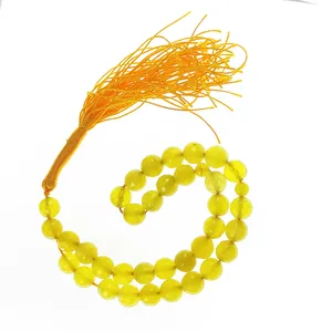 تسبیح سلین کالا مدل شرف الشمس تراش 33دانه سایز 10