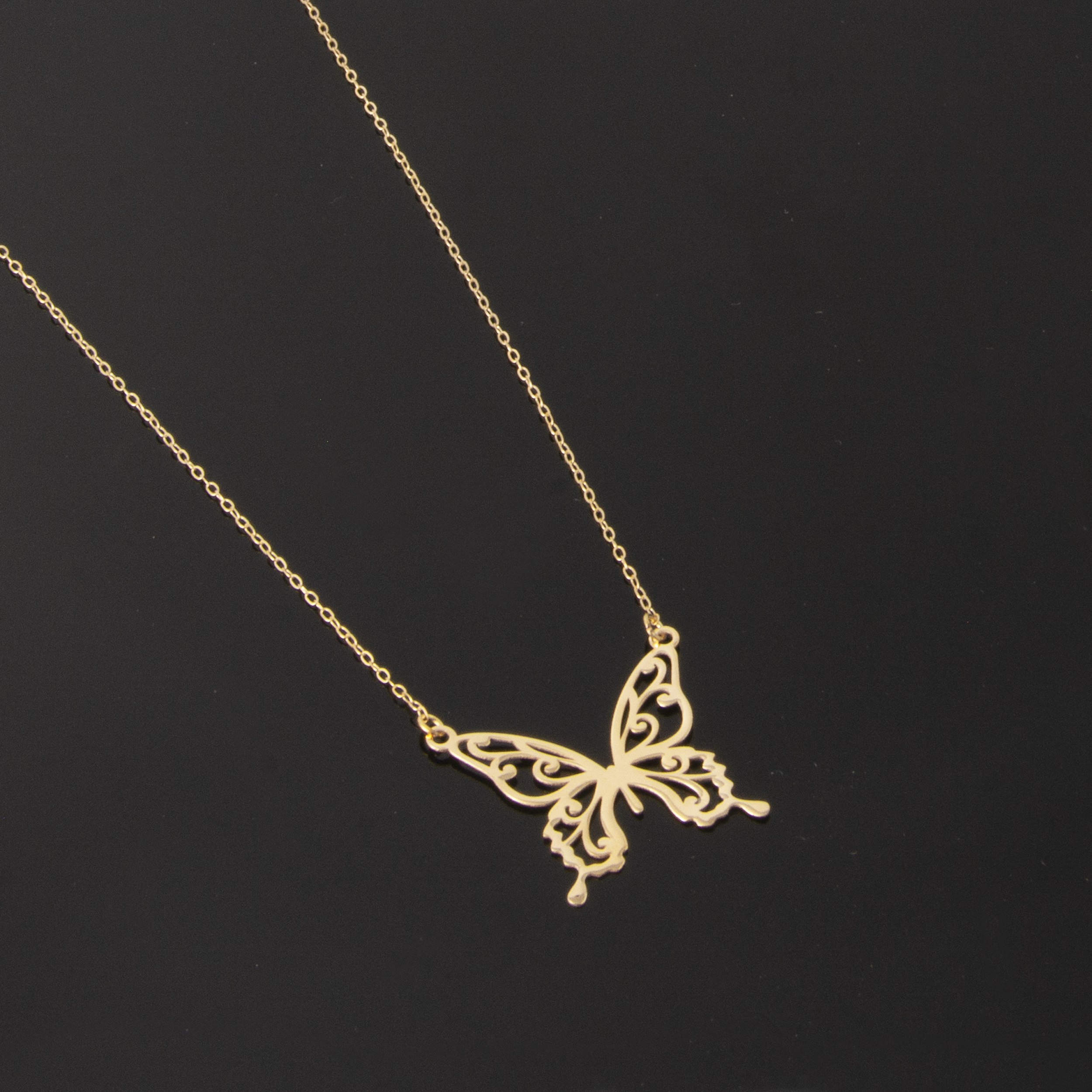 گردنبند طلا 18 عیار زنانه کد 67089