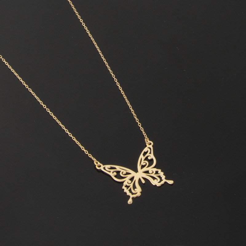 گردنبند طلا 18 عیار زنانه کد 67089