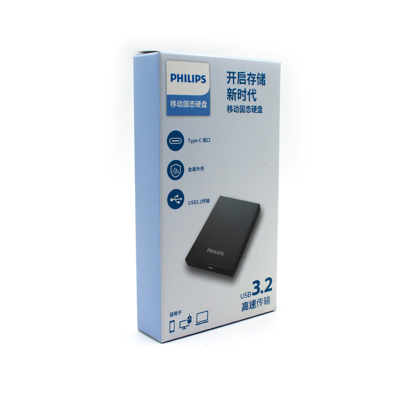 اس اس دی اکسترنال فیلیپس مدل FM51PS051S ظرفیت 512 گیگابایت رابط USB 3.2 Gen2