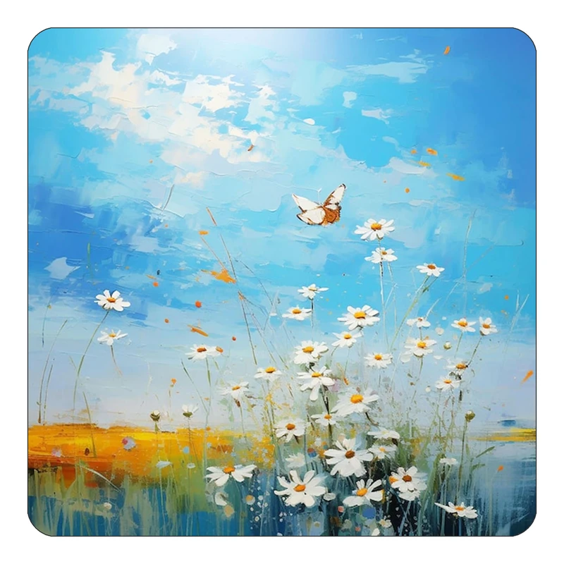 مگنت کاکتی طرح نقاشی رنگ روغن مدل mp71199