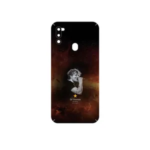 MAHOOT Ed Sheeran Cover Sticker for Samsung Galaxy M21  2021 Edition