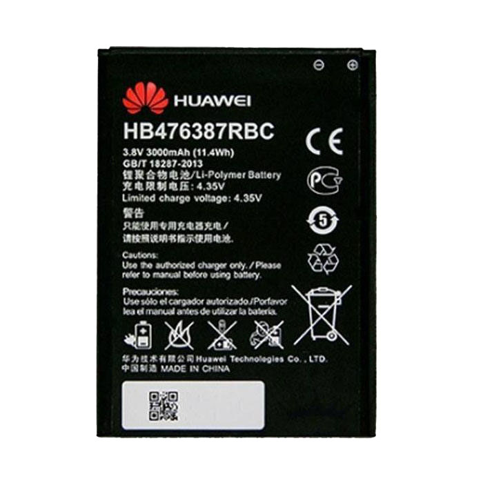  باتری موبایل مدل 476387RBCG750 ظرفیت 3000میلی آمپر ساعت مناسب برای گوشی موبایل هوآوی Ascend G750/3X