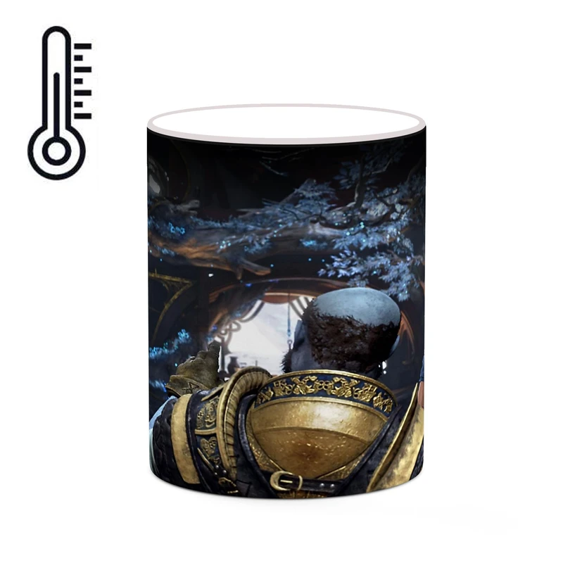 ماگ حرارتی کاکتی طرح گاد آف وار God Of War مدل mgh40565