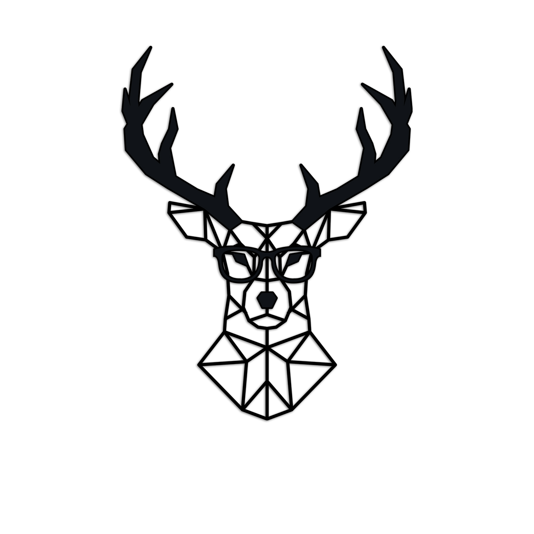 دیوارکوب طرح گوزن مدل po-b05