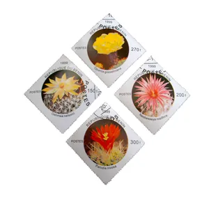 تمبر یادگاری طرح طبیعت مدل گل کد gol-233 مجموعه 4 عددی