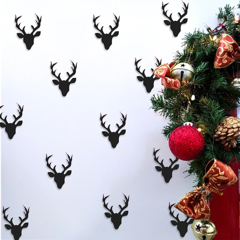 استیکر مدل برجسته طرح گوزن کد 4006 بسته 16 عددی