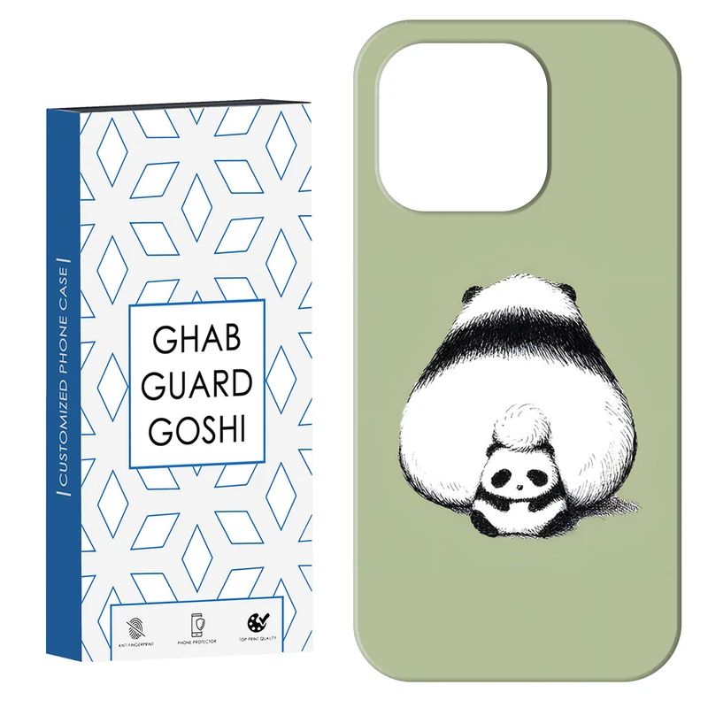 کاور قاب گارد گوشی طرح پاندا کد Dimo-008 مناسب برای گوشی موبایل اپل  IPHONE 16 PRO MAX   