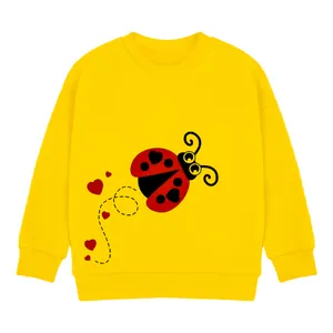 سویشرت دخترانه مدل کفشدوزک A96