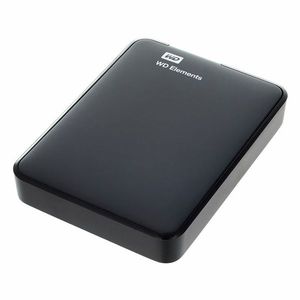 هارد اکسترنال وسترن دیجیتال مدل Elements ظرفیت یک ترابایت دارای رابط USB Type-A 3.2