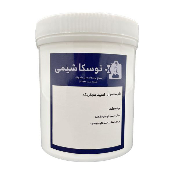 اسید سیتریک خشک توسکا شیمی وزن یک کیلوگرم