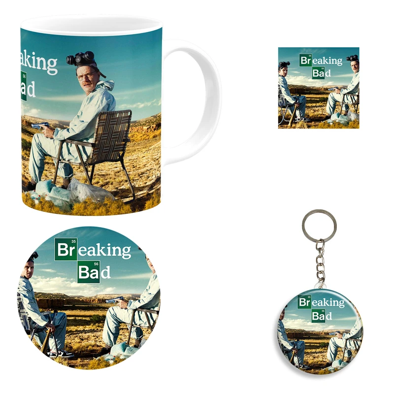 ست هدیه ماگ طرح برکینگ بد Breaking Bad کد B3