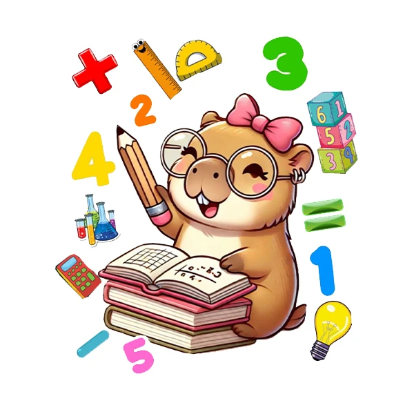 استیکر پارچه و لباس پاد آفرین طرح مدرسه و سنجاب کد 1372