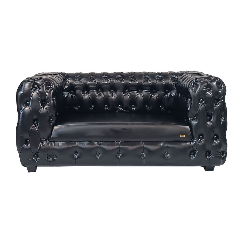 مبل انتظار چهار نفره مدل چستر مکعبی تمام لمسه