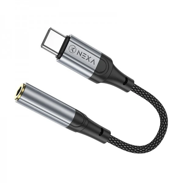 مبدل USB-C به Jack 3.5mm نکسا مدل AUX LX20