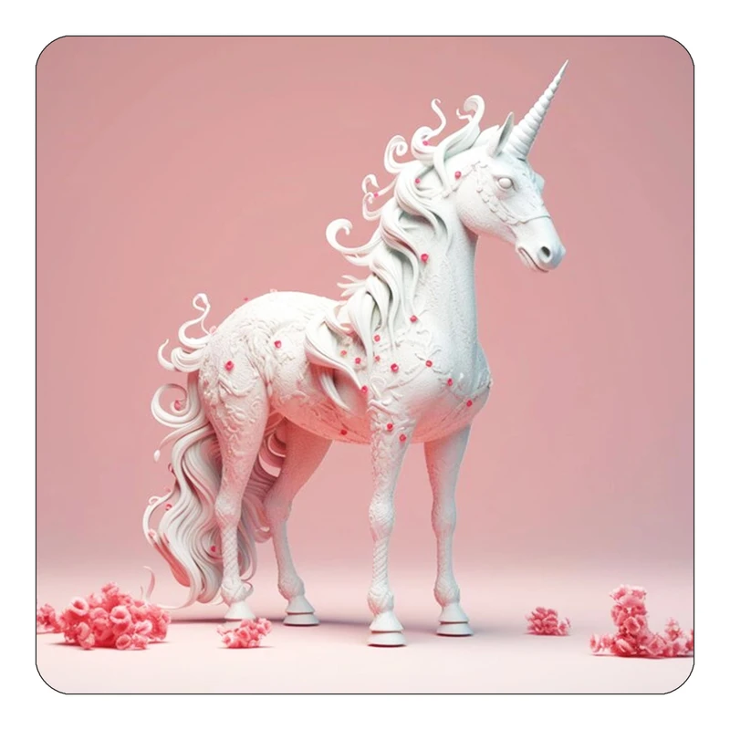 مگنت کاکتی طرح اسب تک شاخ و یونیکورن مدل mp29150