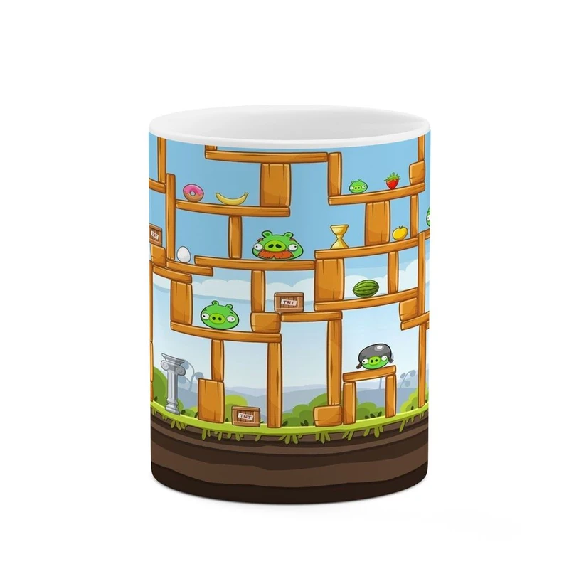 ماگ کاکتی مدل بازی پرندگان خشمگین Angry Birds کد mgh27487
