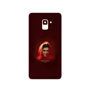 MAHOOT Portrait of an Indian Woman Cover Sticker for Samsung Galaxy A8 Plus 2018
