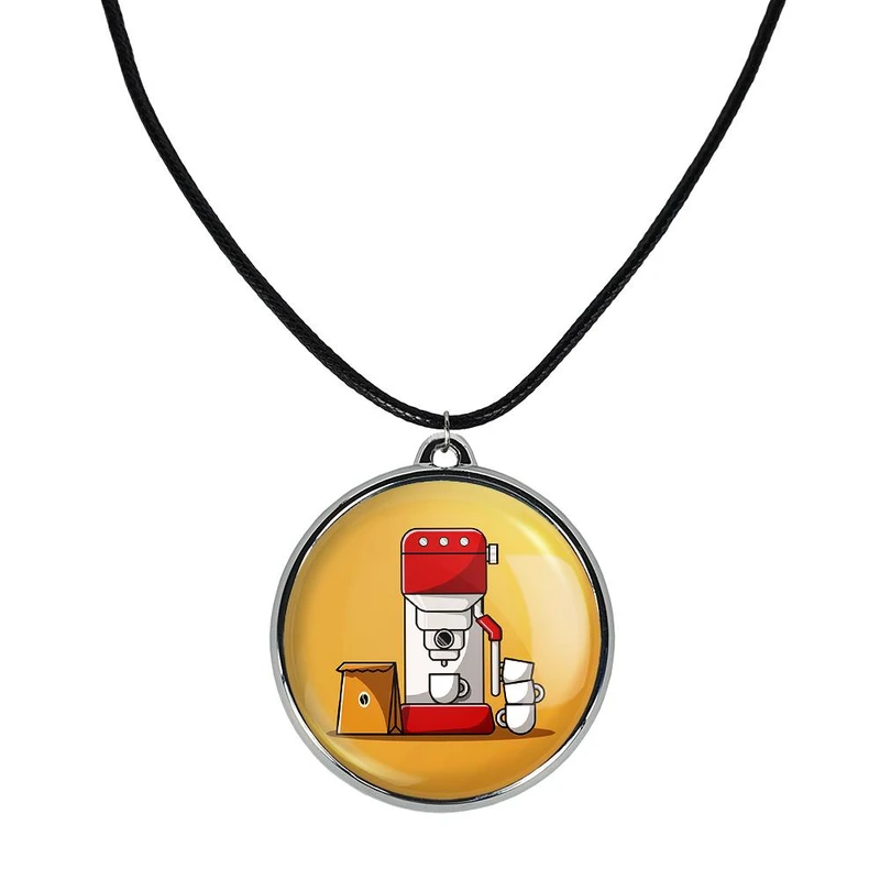 گردنبند خندالو مدل دستگاه قهوه ساز کد 2762327624