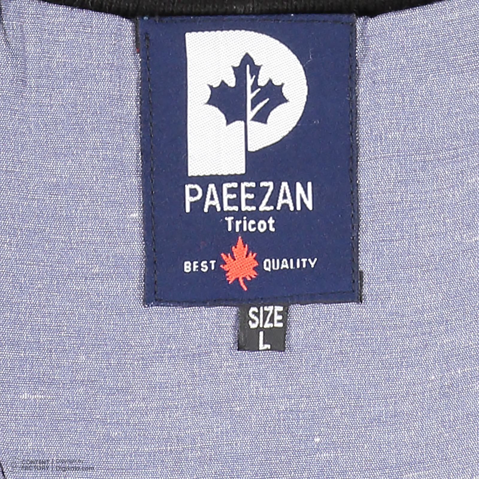 ژیله مردانه تریکو پاییزان مدل J800 رنگ مشکی -  - 9