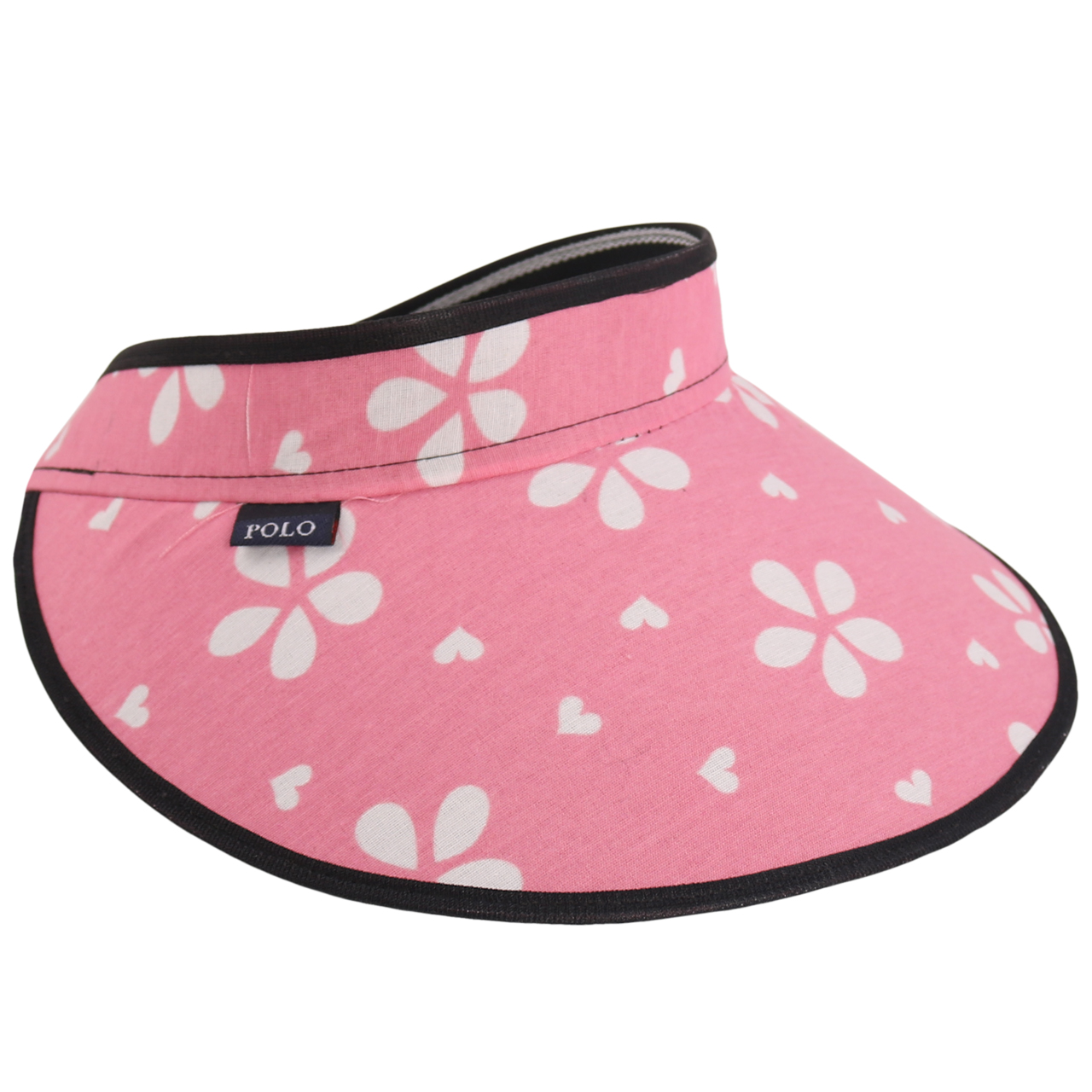 کلاه آفتابگیر زنانه طرح گل کد PJ-109203