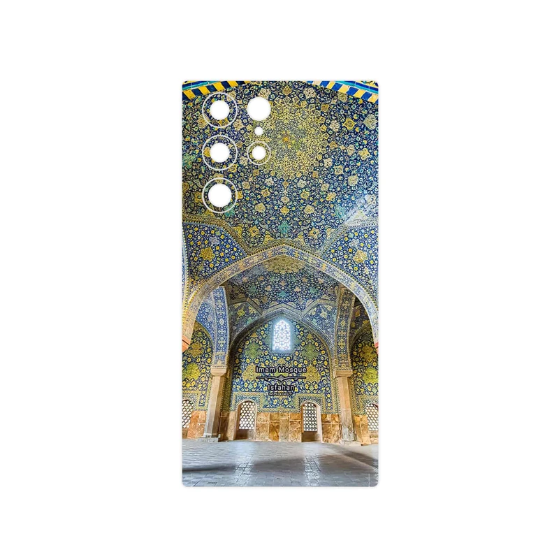 برچسب پوششی ماهوت مدل Imam Mosque in Isfahan مناسب برای گوشی موبایل سامسونگ Galaxy S22 Ultra 5G