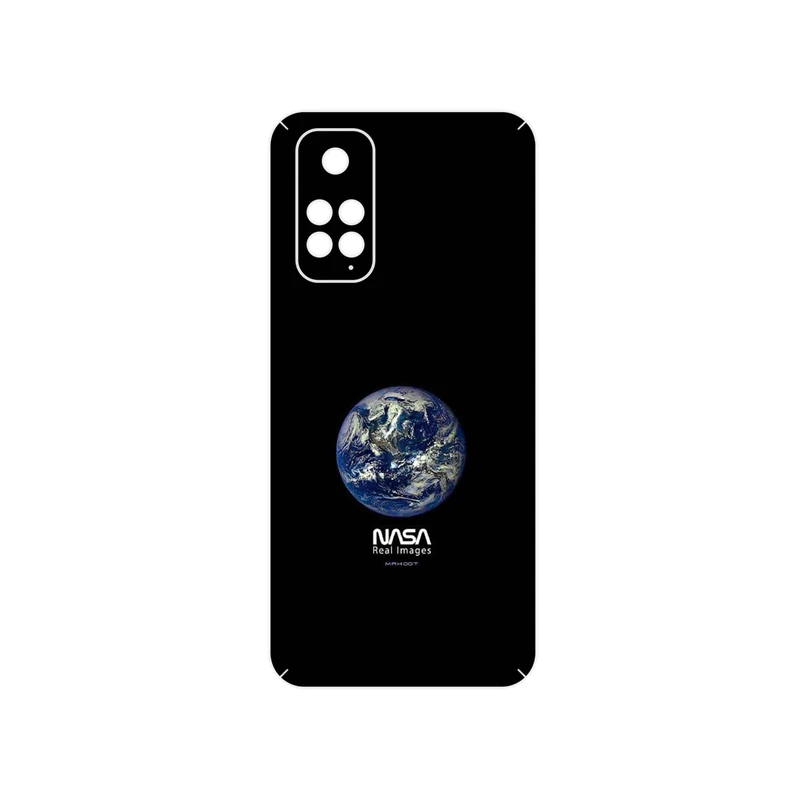 برچسب پوششی ماهوت مدل NASA Home Earth مناسب برای گوشی موبایل شیائومی Redmi Note 11